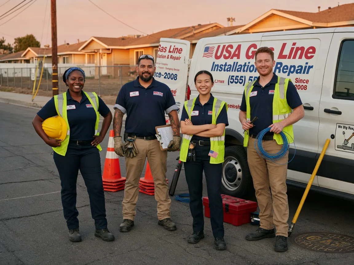 Gas Line Installation company in Marissa, IL