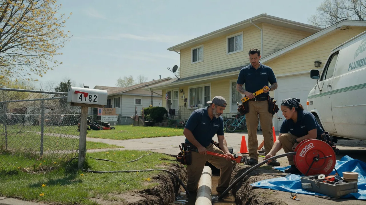 Gas Line Repair in Marissa, IL near me